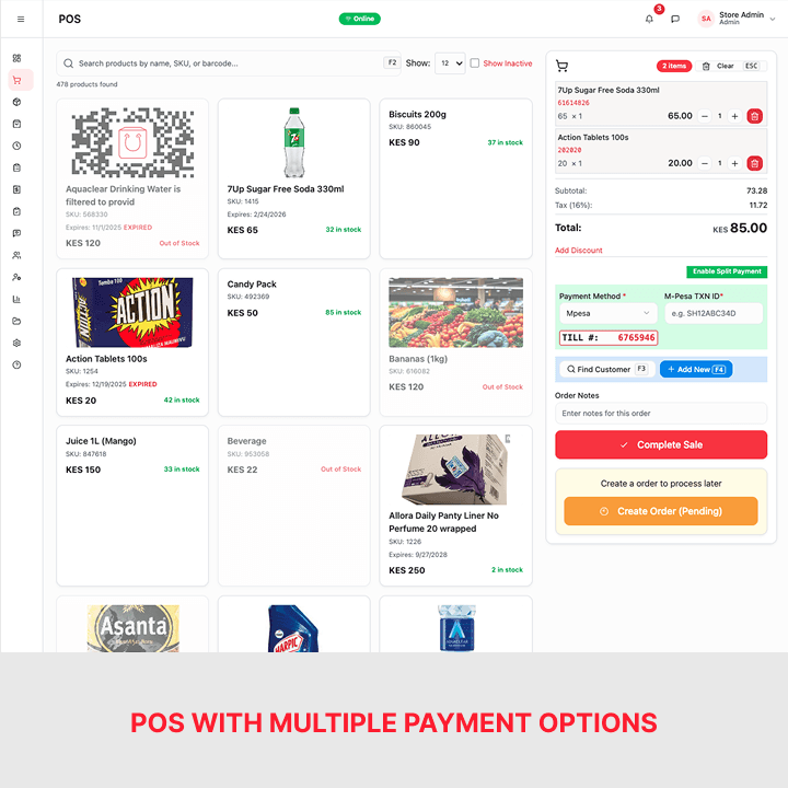 SwiftMart POS - Retail Management System preview 1
